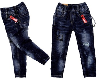 SPODNIE jeans w stylu vintage 009 SUPRISE 6/7Y