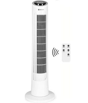 Wentylator kolumnowy TecVance Tower Fan biały