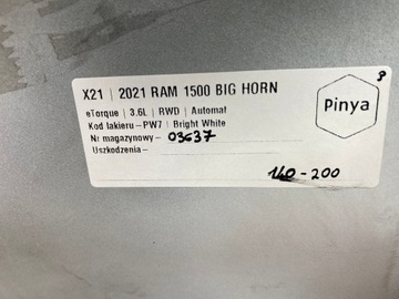 BLATNÍK PRAVÝ DODGE RAM 1500 2019+ USA