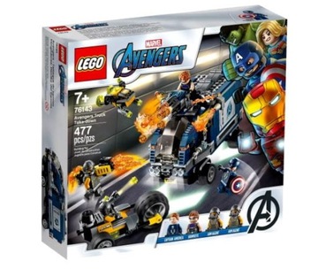Lego Avengers 76143 Zatrzymanie ciężarówki