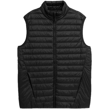 Kamizelka męska 4F M062 głęboka czerń 4FAW23TVESM062 20S XL