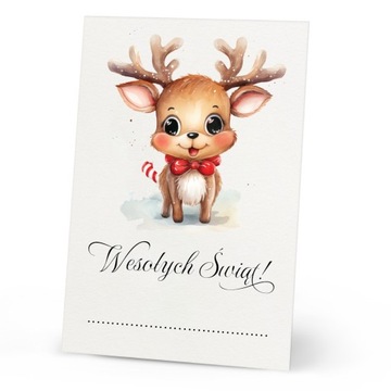 ПОДАРОЧНЫЕ ЭТИКЕТКИ праздники Новогодние бирки (10 шт.)