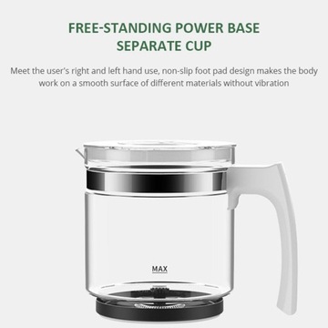 Съемный автоматический вспениватель молока емкостью 250 мл.