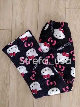 Spodnie Hello Kitty ~ Piżamowe ~ Idealne na Prezent ~ XS/S