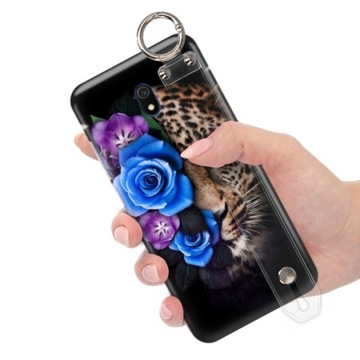 ETUI z PASKIEM do XIAOMI REDMI 8A Kwieciste Wzory