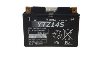 AKUMULATOR YUASA MOTOCYKLOWY YTZ14S 12V 11.8Ah