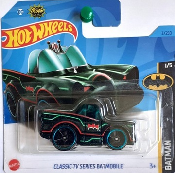 HOT WHEELS CLASSIC TV SERIES BATMOBILE Resorak