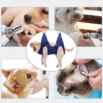 Помощник по уходу за собаками в гамаке, кусачки для ногтей