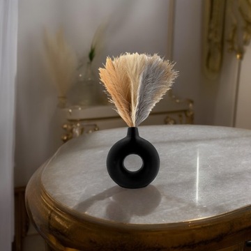 Ваза из пампасной травы с отверстием в стиле бохо, небьющееся украшение для гостиной, 22 см