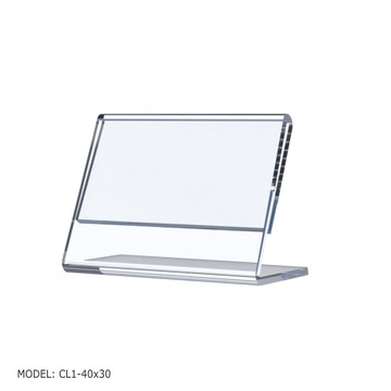 Cenówka z plexi, Stojak na opis CL1-40x30 Witryna