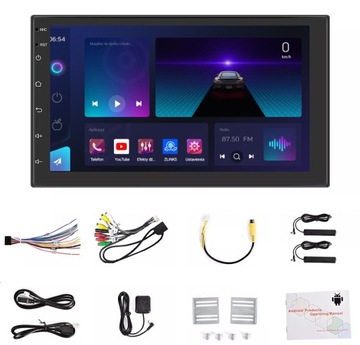 RADIO GPS 2DIN ANDROID AUTO USB RDS 4/64GB SIM
