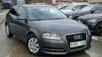 Audi A3 8P Hatchback 3d 1.6 TDI 105KM 2010 Audi A3 3-drzwiowe 1.6TDi OPŁACONY Bezwypadkowy, zdjęcie 4