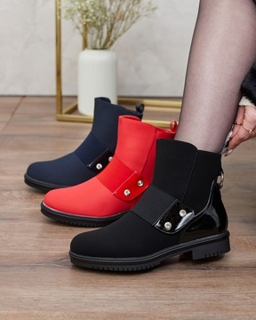 ЧЕРНЫЕ ЖЕНСКИЕ БОТИНКИ SETIPFA 38