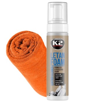 K2 DO CZYSZCZENIA SKÓR Letan Foam 200 ml PIANKA