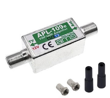 Wzmacniacz antenowy DVB-T2 APL-109e 23/28 dB AMS