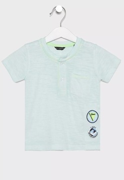 GUESS BAWEŁNIANA KOSZULKA KIESZEŃ (3-6M)