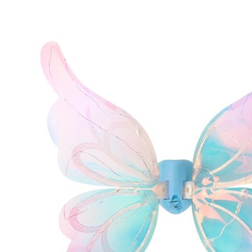 Костюм Крыла Феи со светодиодной подсветкой, синее крыло феи-ангела