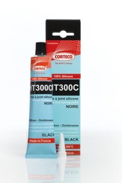 CORTECO СИЛИКОН ЧЕРНЫЙ 300ST TUBKA 80ML 