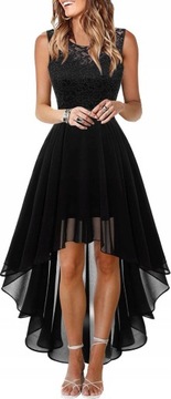 ЭЛЕГАНТНОЕ ДОвольно АСИММЕТРИЧНОЕ ПЛАТЬЕ НА СВАДЕБНЫЙ ВЫПУСК