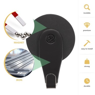 Haczyki magnetyczne do lodówki o dużej wytrzymałości