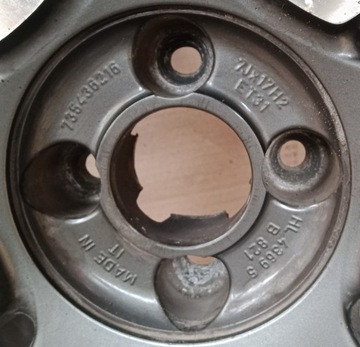 DISK HLINÍK FIAT 7.0" X 17" 4X98 ET 31