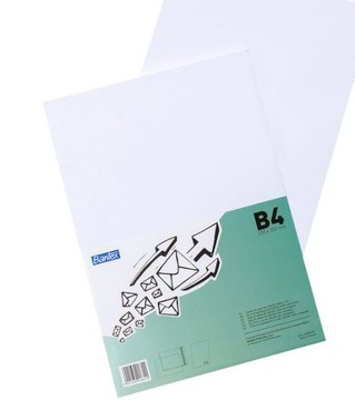 KOPERTA BANTEX B4 BIAŁA 25 szt
