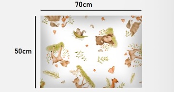 ПОДУШКА 50х70 РЕБЕНКА ДЛЯ СПЯ, АНТИАЛЛЕРГИЧНАЯ, РЕГУЛИРУЕМАЯ, ЖИВОТНЫЕ