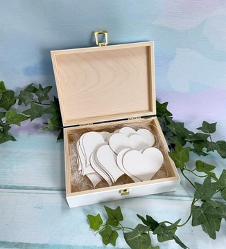 Pudełko -P020 serduszka wspomnień
