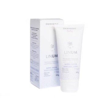 Linum - nawilżająco-kojący krem, 100g