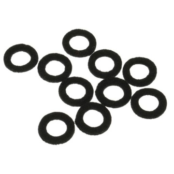 10 шт., фетровые шайбы для трубы, подушка, аксессуар для духовых инструментов, черный