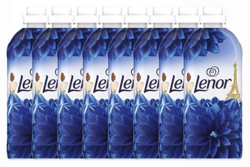 Lenor Płyn do płukania tkanin Perfumelle L'Eclatante 8x1,2L