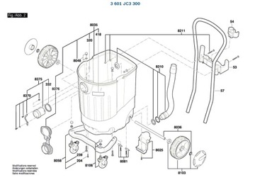 Крышка для пылесоса BOSCH GAS35MAFC 100