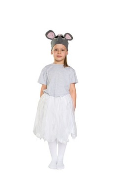 Mysz strój czapka z ogonem
