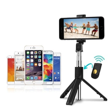 Kijek do Selfie UCHWYT STATYW Na Telefon Tripod Bluetooth DO ZDJĘĆ STICK