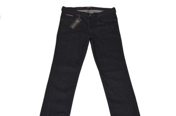 DUŻE DŁUGIE spodnie Clubing jeans 96-98cm W38 L38