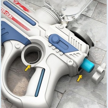 ДЕТСКИЙ ЭЛЕКТРИЧЕСКИЙ ВОДЯНОЙ ПИСТОЛЕТ, ДАЛЬНОСТЬ 12 м, ЗАРЯДКА от USB