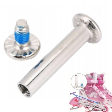 10X ŚRUBA DO KÓŁEK WYMIANA ROLEK 31mm