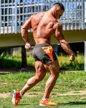 Мужские спортивные шорты, тонкие, быстросохнущие спортивные шорты.