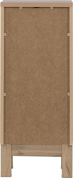 BALI WHITE 810 Шкаф для ванной комнаты, полуколонна белый