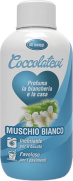 WŁOSKIE perfumy do prania sprzątania MUSCHIO BIANCO białe piżmo COCCOLATEVI