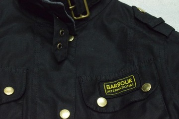 BARBOUR INTERNATIONAL WAX JACKET Kurtka Damska Przejściowa Motor Biker 36