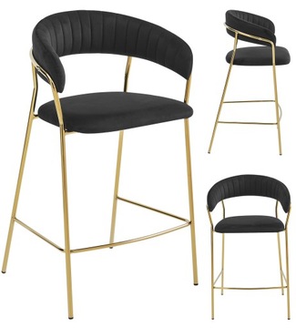 Hoker CIANO krzesło barowe wysokie do wyspy