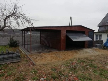 ЖЕЛЕЗНЫЕ ГАРАЖИ С МАГАЗИНОМ ПРОЗЕМНЫЕ ЖЕЛЕЗНЫЕ ГАРАЖИ 5х6м