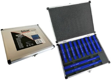 NOŻE TOKARSKIE 12X12MM 11SZT ZESTAW NOŻY TOKARKA