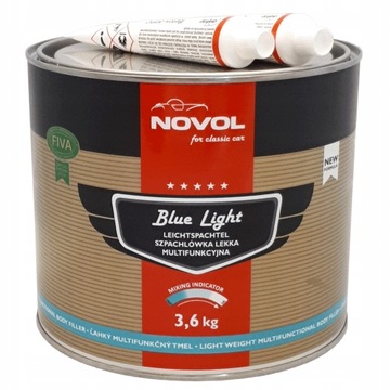 NOVOL CLASSIC CAR SZPACHLA LEKKA BLUE LIGHT 3.6KG