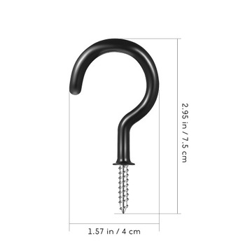 Вешалки Потолочные крючки Крючки для хранения 12 шт.