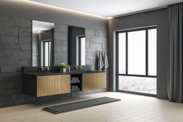 ЗЕРКАЛО ДЛЯ ВАННОЙ 80x85 см, СЕРЕБРЯНОЕ, БЕЗ РАМКИ, ОБРЕЗАННОЕ