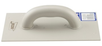 Мастерок штукатурный, гладкий, пластик, 270 мм, с закрытой ручкой, светлый, Инстар 3000