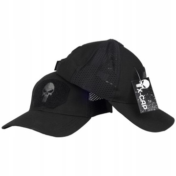 CZAPKA Z DASZKIEM WOJSKOWA TAKTYCZNA PUNISHER ARMY