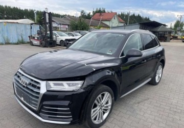 Audi Q5 II SUV 2.0 TFSI 252KM 2018 Audi Q5 2018 Audi Q5 2.0l 4x4 Prestige - W POLSCE, po oplatach i akcyzie